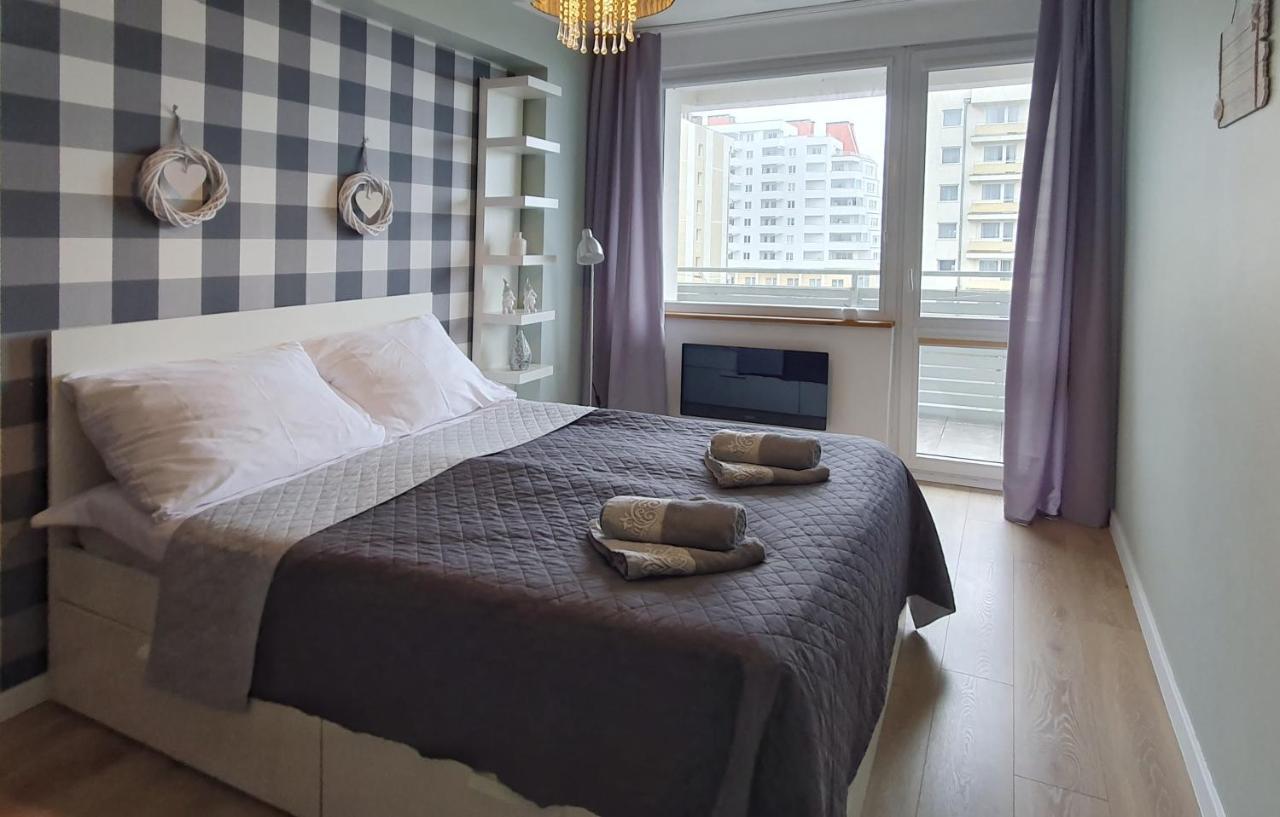 Holiday Home Slavia New 408 Z Sypialnia I Balkonem Przy Plazy 미엥지즈드로예 외부 사진